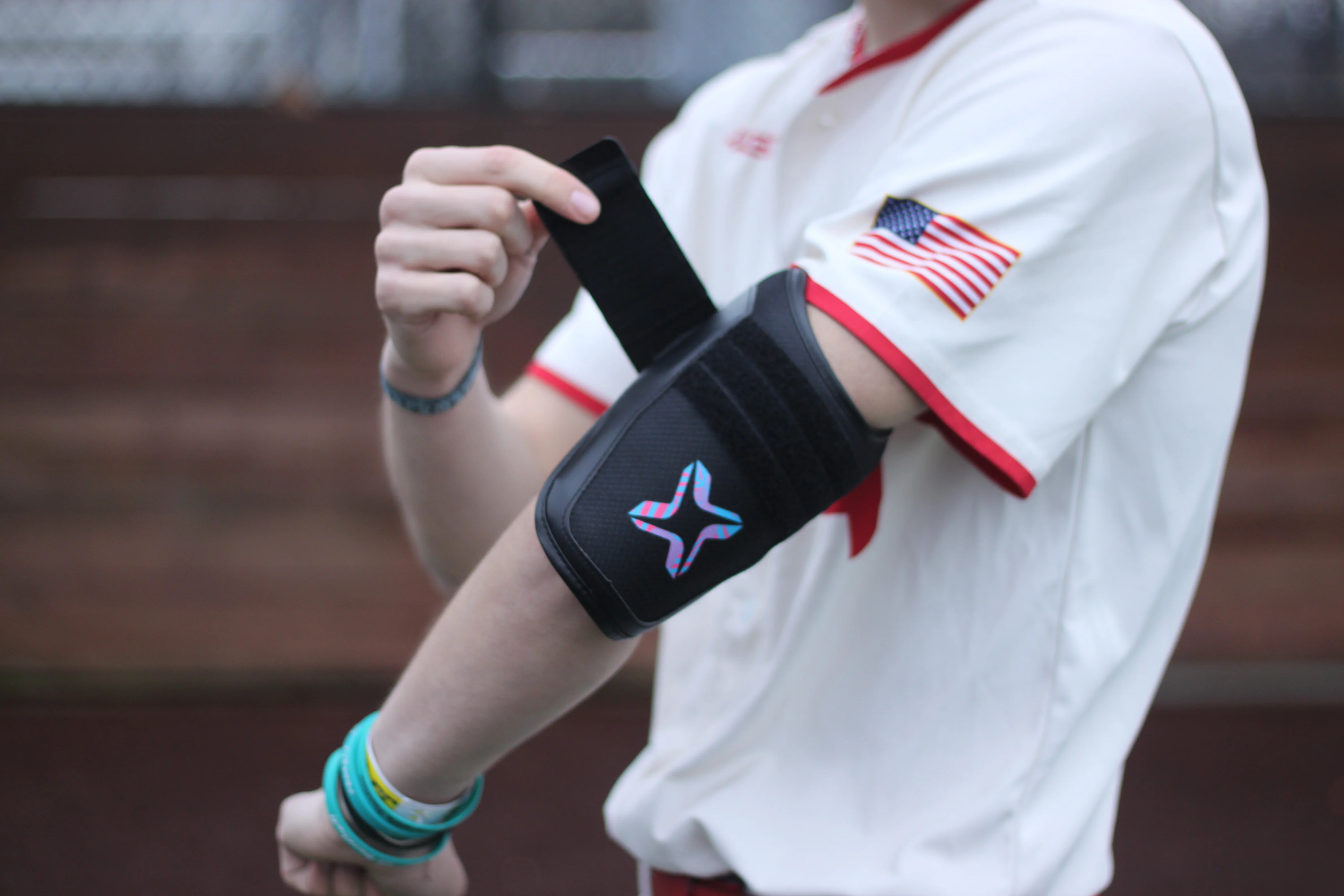 Axe Armor Elbow Guards - Cotton Candy - Image 4