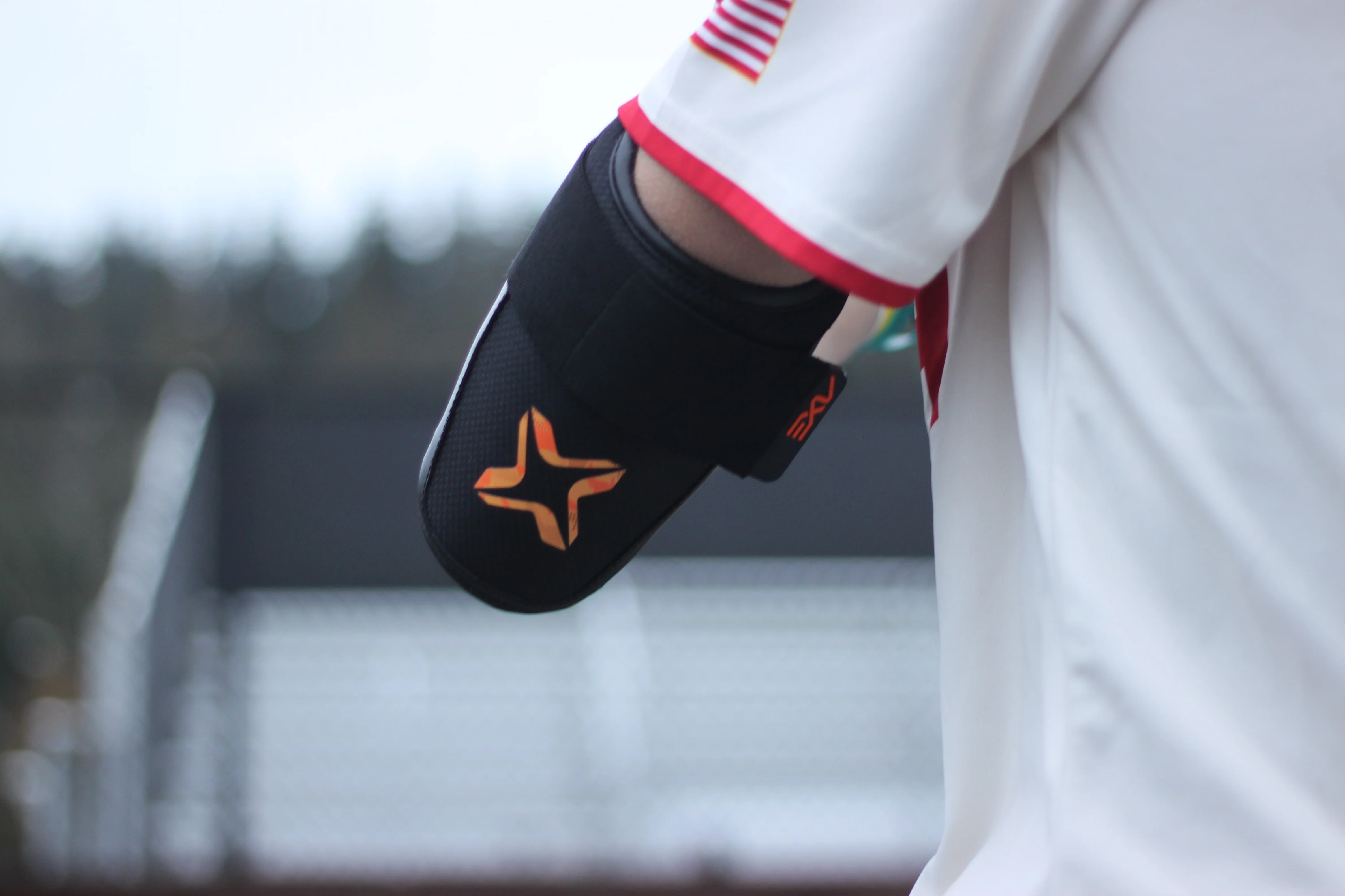 Axe Armor Elbow Guards - Magma Orange - Image 4